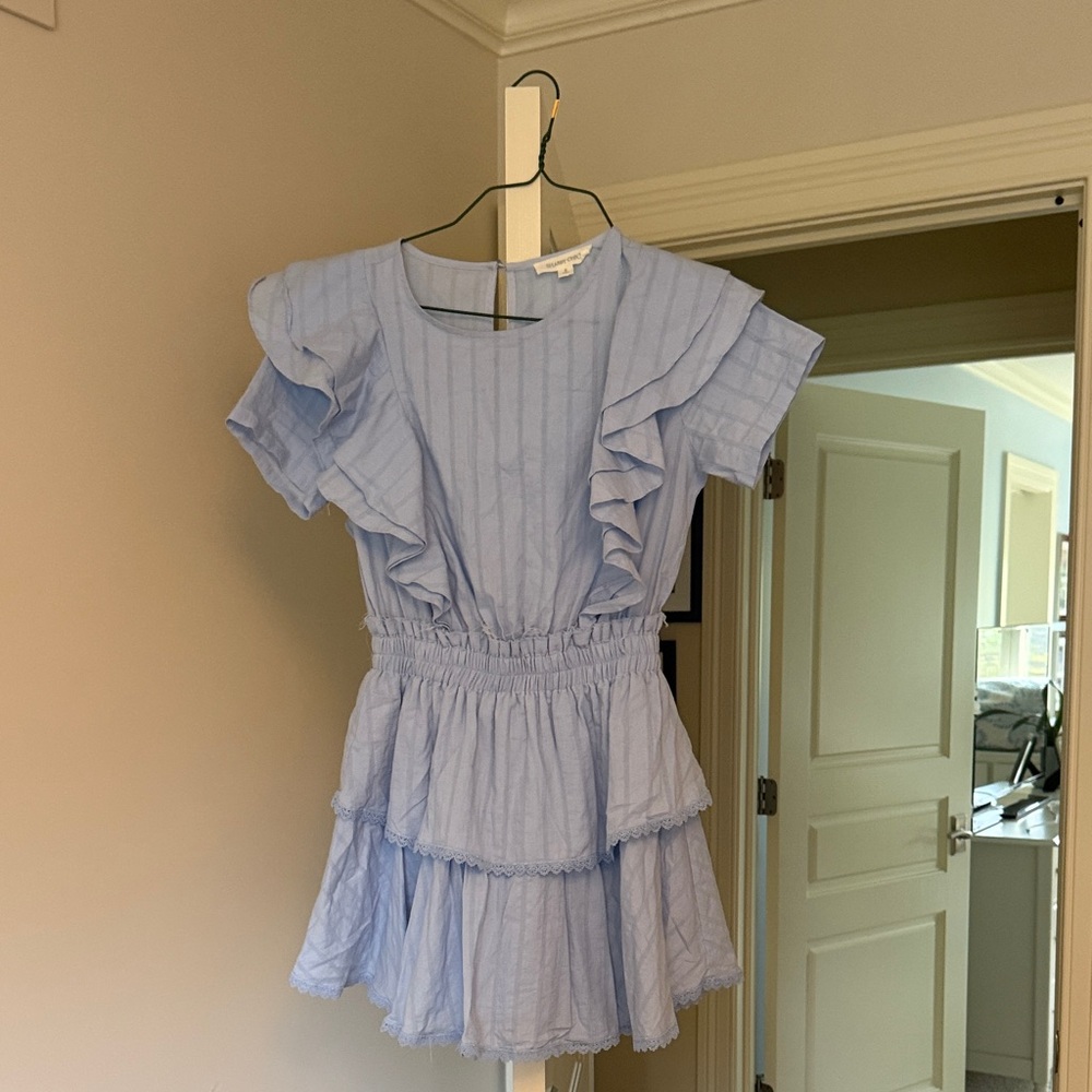 Shabby Chic Soft Blue Top
